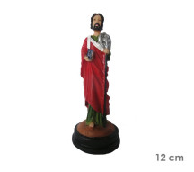 Est�tua S�o Judas Tadeu 12cm Resina