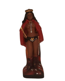 Imagem Pomba Gira Rainha das Sete Encruzilhada 20cm Gesso