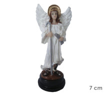 Estatua Arcanjo Rafael 7cm Resina