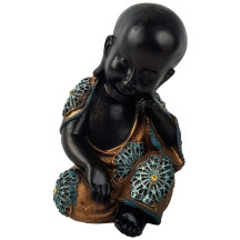 Est�tua Buda Chin�s Pensativo 16cm