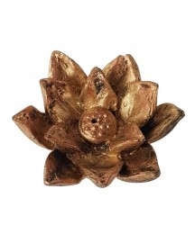 Incensrio Flor de Lotus Mini Resina