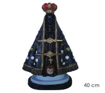 Est�tua Nossa Senhora Aparecida 40cm Resina