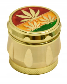 Dichavador Metal Folha Dourado M�dio