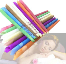Vela Cone Chines Hindu Limpeza De Ouvidos Grossa (25 Pares)