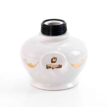Base Brmade Pequena Nilo Gold Branco