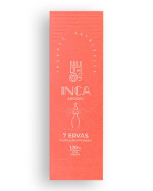 Incenso Inca 7 Ervas - 4 Varetas