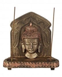 Aparador Painel Buda Sidarta 20cm resina