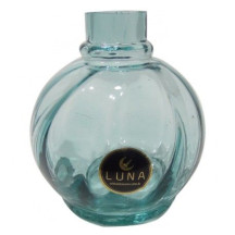 Base Luna Bambino Rigado Azul Claro