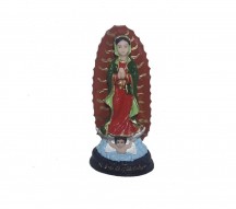 Estatua Nossa Senhora de Guadalupe 7cm Resina