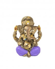 Esttua Ganesha 5cm Bronzeado
