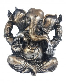 Estátua Ganesha 12cm Resina