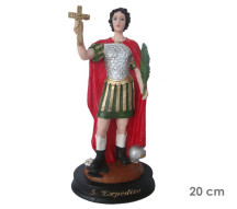 Estatua Santo Expedito 20cm Resina