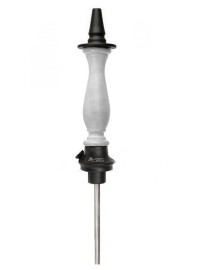 Stem Hookah Premium Black Flow Branco