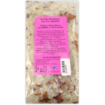 Banho de Sal Grosso com Ervas Rosas 500g