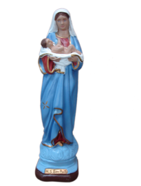 Imagem Nossa Senhora Do Bom Parto 20cm Gesso