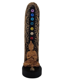 Incens�rio 7 Chackras Buda 17cm