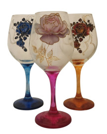 Ta�a Bordeaux Pomba Gira Ciganas Orix�s Decoradas