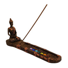 Incens�rio Buda Sidarta 7 Chakras Horizontal