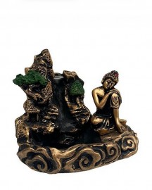Incensrio Cascata Buda Sidarta Sentado 