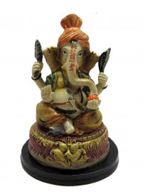 Estátua Ganesha Color 15cm