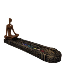 Incens�rio 7 Chackras Yoga Vertical