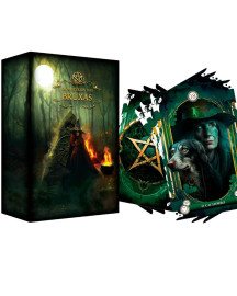 Baralho Tarot das Bruxas Cigano Lenormand com 36 Cartas