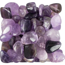 Pedra Rolada Ametista 3 a 2 cm 1kg