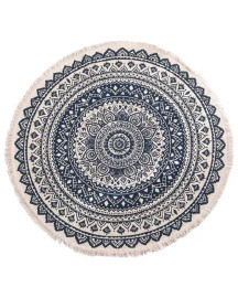 Tapete Toalha Mandala para Yoga e Medita��o Circular 2,00x2,00