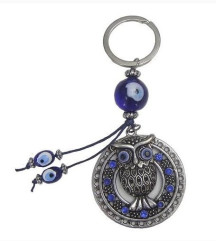 Chaveiro Coruja Na Mandala 12cm
