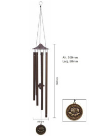 Sino dos Ventos Flor de Lotus M�dio
