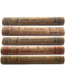 Incenso Ananda Sortidos (Kit 5 Rolos)