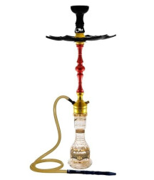 Narguil� Triton UP Standard Sino Dourado/Vermelho