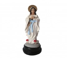 Estátua Nossa Senhora de Lourdes 7cm Resina