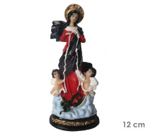 Est�tua Nossa Senhora Desatadora dos N�s 12cm Resina