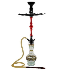 Narguil� Triton UP Standard Jumbo Preto/Vermelho