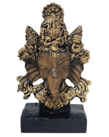 Est�tua M�scara Ganesha de Mesa