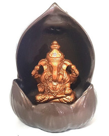 Incens�rio Cascata Flor de L�tus Ganesha