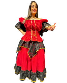 Conjunto Pomba Gira Sobressaia Bicolor