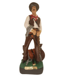 Imagem Boiadeiro Cowboy 40cm Gesso