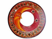 Espelho Lua e Sol Mosaico