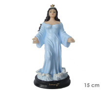 Estatua Iemanj� 15cm Resina