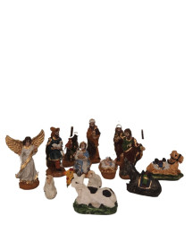 Pres�pio Mini Decorado 4cm