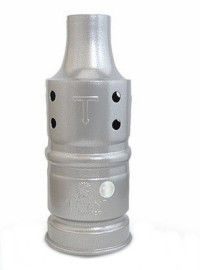 Abafador Titan Damper Prata Craqueado