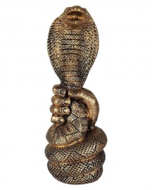 Esttua Cobra Naja 28cm Resina