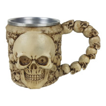 Caneca Medieval Caveiras