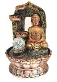 Fonte de �gua Buda Portal 38cm