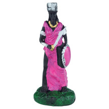 Est�tua Orix� Ob� 10cm Resina