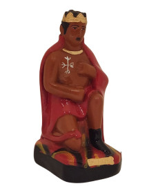 Imagem Ex� Rei Ajoelhado 20cm Gesso