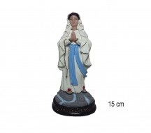 Estatua Nossa Senhora de Lourdes 15cm Resina