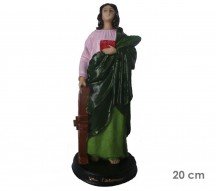 Estatua Santa Catarina 20cm Resina